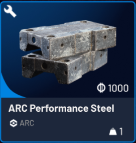 ARC Performance Steel