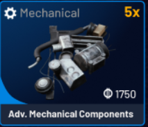 Adv Mechanical Components