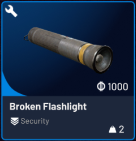 Broken Flashlight