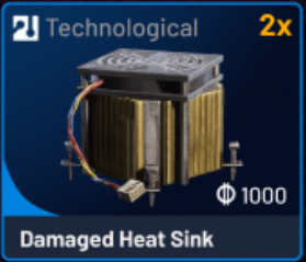 Damaged Heat Sink
