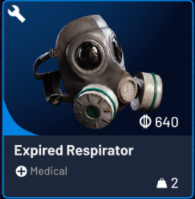 Expired Respirator
