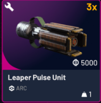 Leaper Pulse Unit