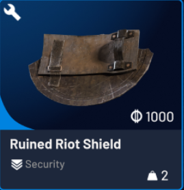 Ruined Riot Shield
