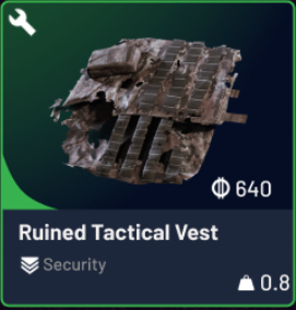 Ruined Tactical Vest