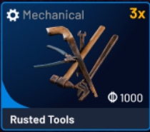 Rusted Tools