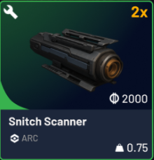 Snitch Scanner